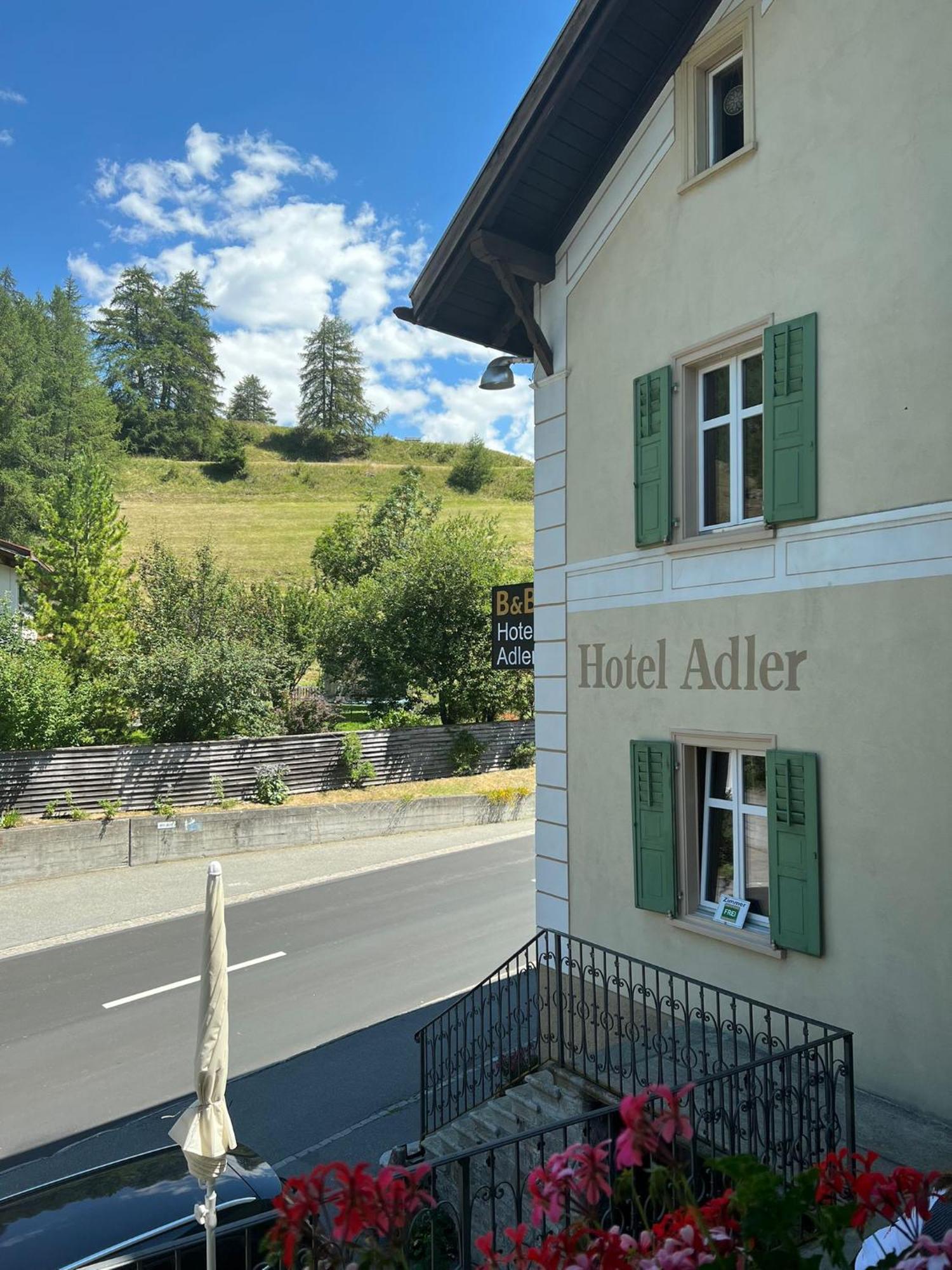 Hotel Adler Garni Zernez Exterior photo